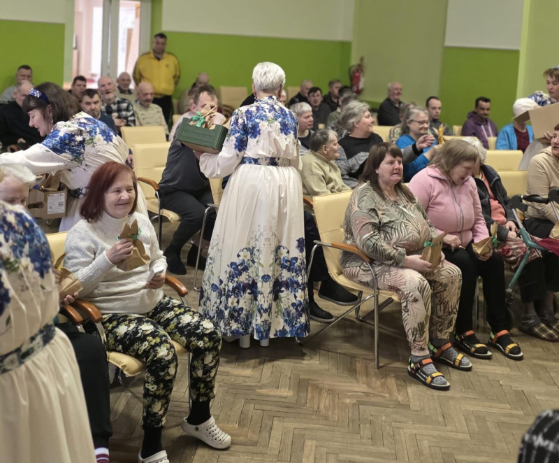 Sirsnīgs koncerts Pūpolsvētdienā VSAC Kurzeme filiālē “Iļģi”