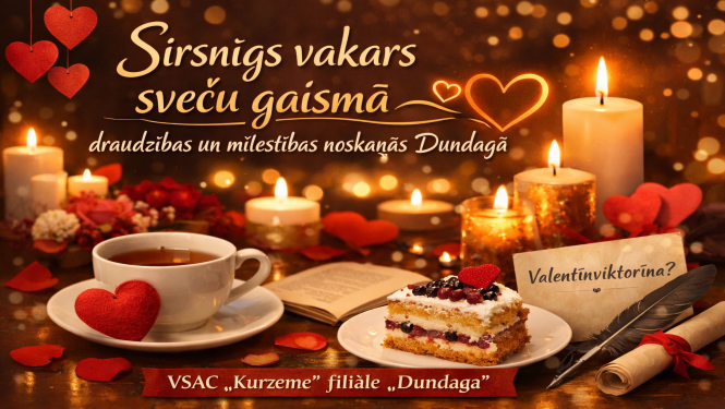 Dundaga” iemītnieki kopīgi sanāca pie pašu lasītās tējas tases