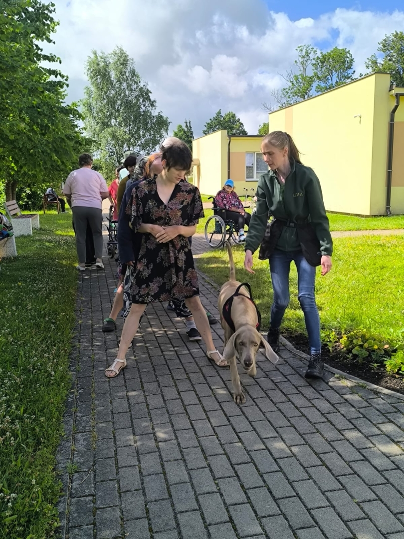 Kanisterapija – mīļums, kas dziedē