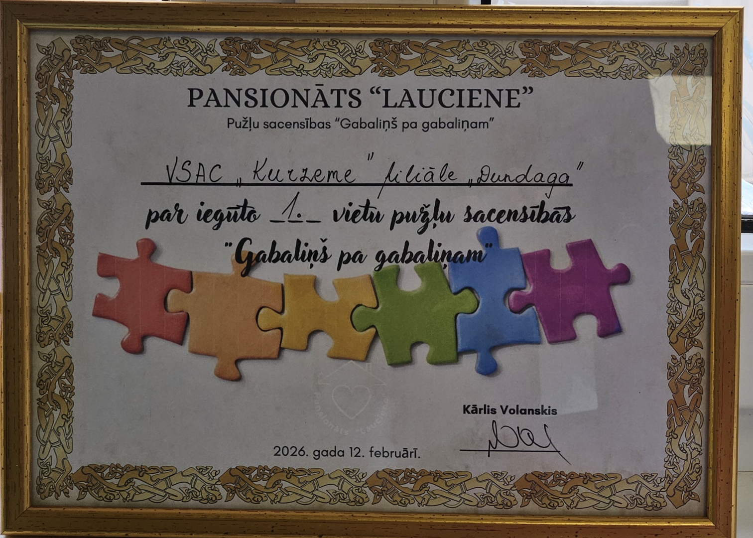 Gabaliņš pa gabaliņam – uzvara ar smaidu un komandas spēku!