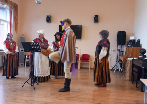 Koncertē "Sabiles ogas"