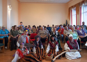 Koncertē "Sabiles ogas"