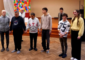 Pie mums ciemojās Liepājas Valsts ģimnāzijas jaunieši