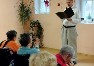 Latvijas valsts svētku svinēšana Aizvīķos