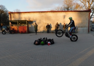Moto triāls filiālē "Iļģi" 02