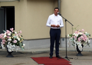 Filiāle "Liepāja" svinīgi atklāj saņemto dāvinājumu 02