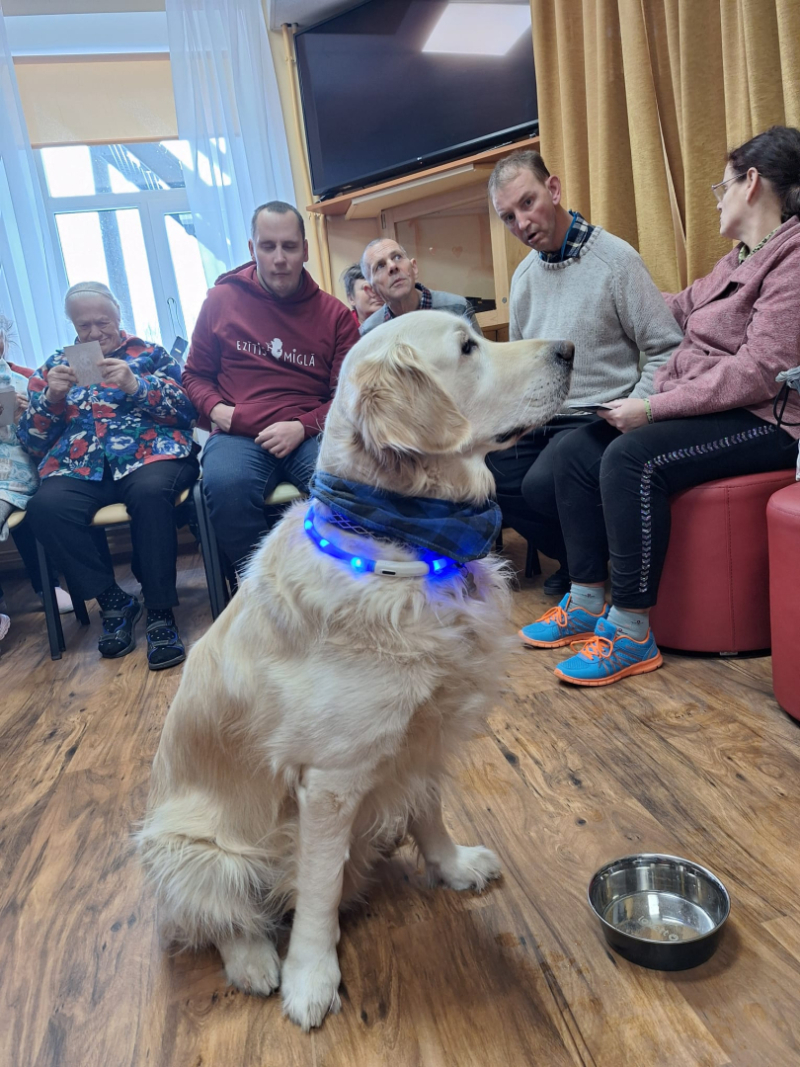 Pie mums bija īpašs viesis