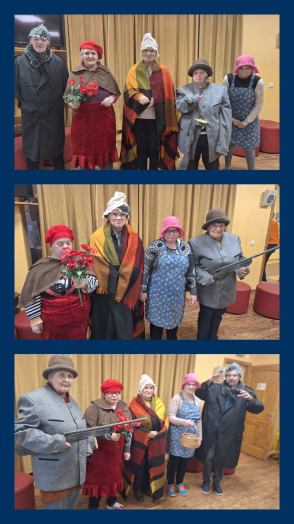 Izrāde“Sarkangalvīte un vilks” Dundagā