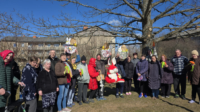 Lieldienu zaķa sagaidīšana “Gudeniekos” – rotaļas, šūpoles un prieka pilni mirkļi