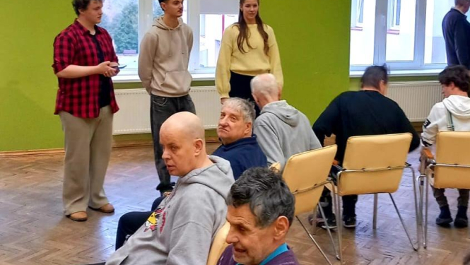 Pie mums ciemojās Liepājas Valsts ģimnāzijas jaunieši