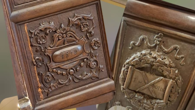 Iļģu iemītnieki iepazīst Virgas muižas dārgumus