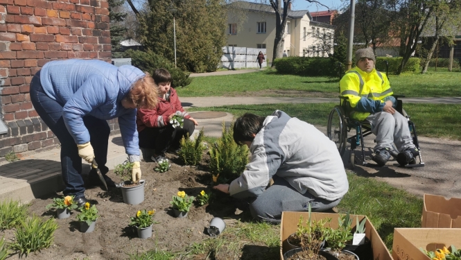 Filiāles “Liepāja” pagalmā notika liela rosība