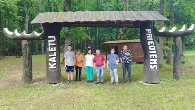 izbraukumā uz Kalētu meža parku