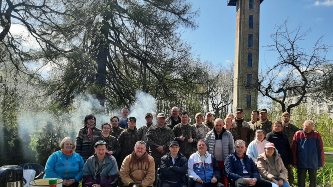 NBS MVP Jūras spēku mācību centra komanda talko Iļģos