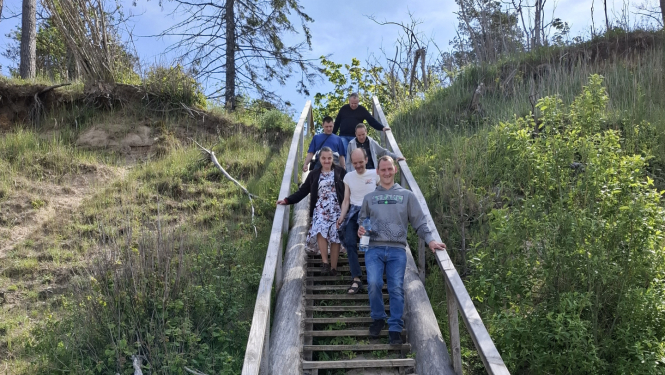 Ekskursija uz Jūrkalnes stāvkrastu