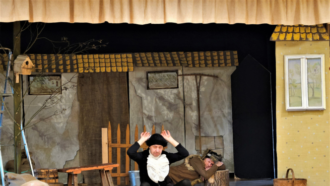 Apmeklējām Pūņu amatierteātri