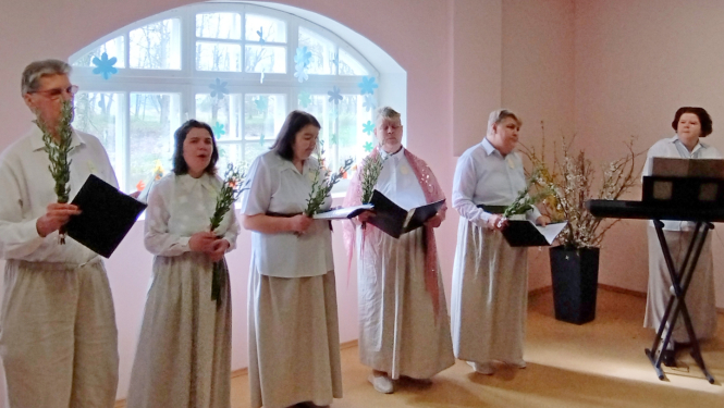 Lieldienu sagaidīšana Aizvīķos