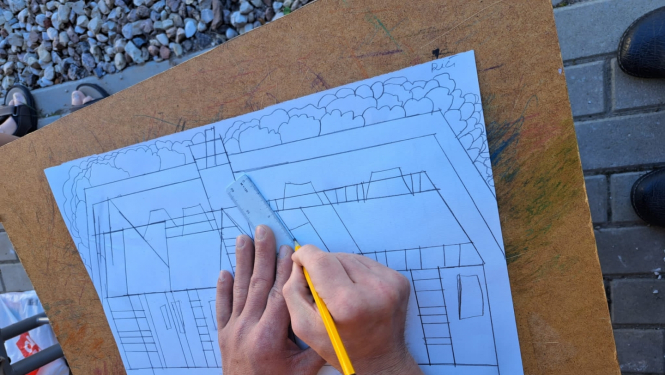 Zīmēšanas plenērs