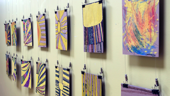 Filiāles “Liepāja” klienti savus radošos mākslas darbus varēs izstādīt kā īstā gleznu galerijā