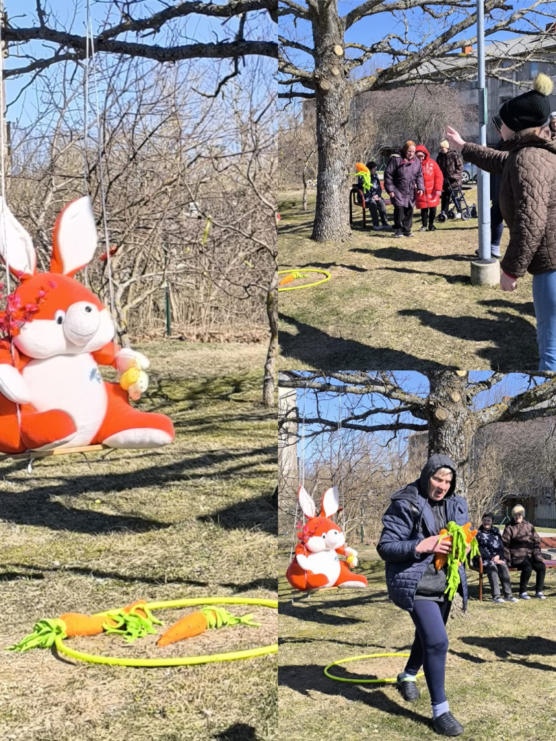 Lieldienu zaķa sagaidīšana “Gudeniekos” – rotaļas, šūpoles un prieka pilni mirkļi