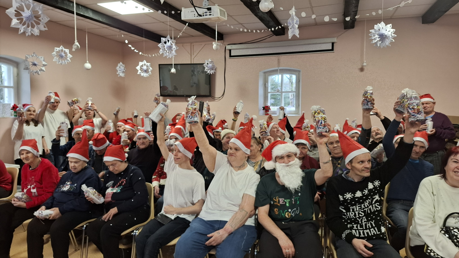 Ziemassvētku baltais prieks