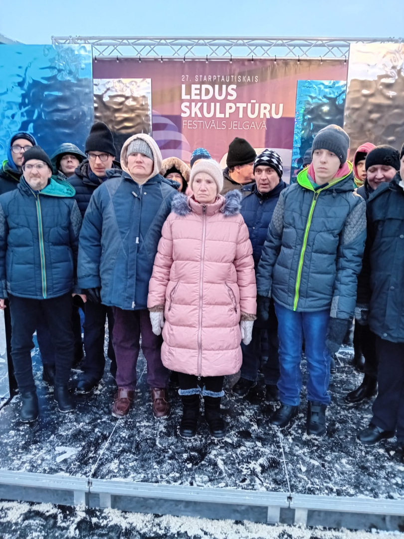 Ilūziju un ledus burvība Jelgavā