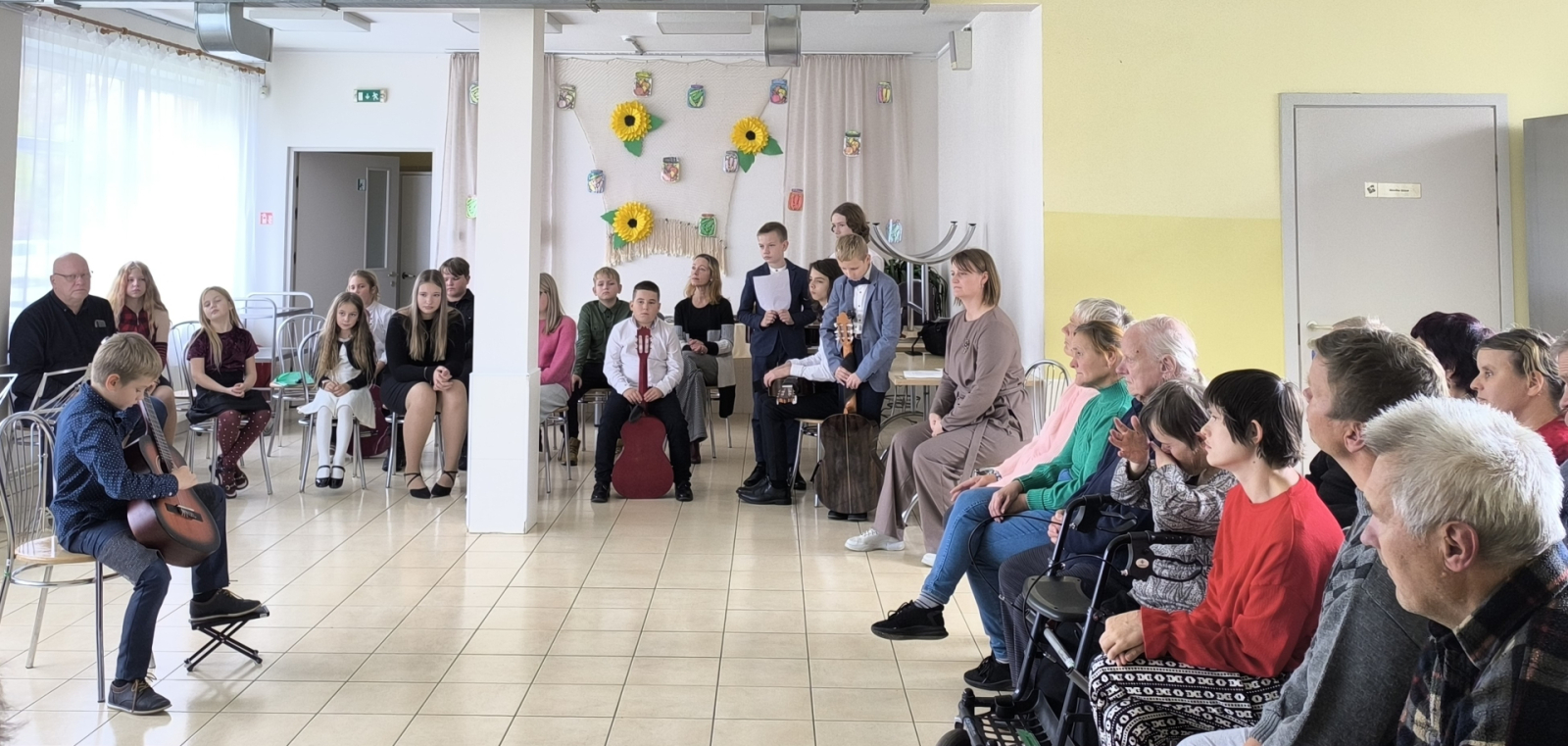 Ciemos Alsungas mūzikas skolas audzēkņi