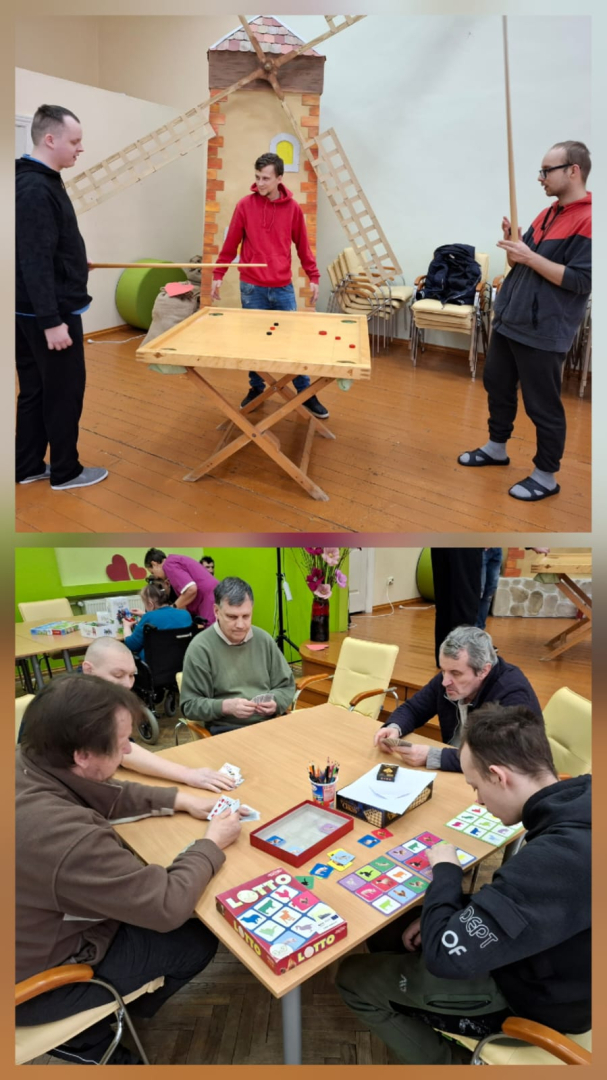 Azarta un smaidu pilna “Galda spēļu pēcpusdiena” filiālē “Iļģi”