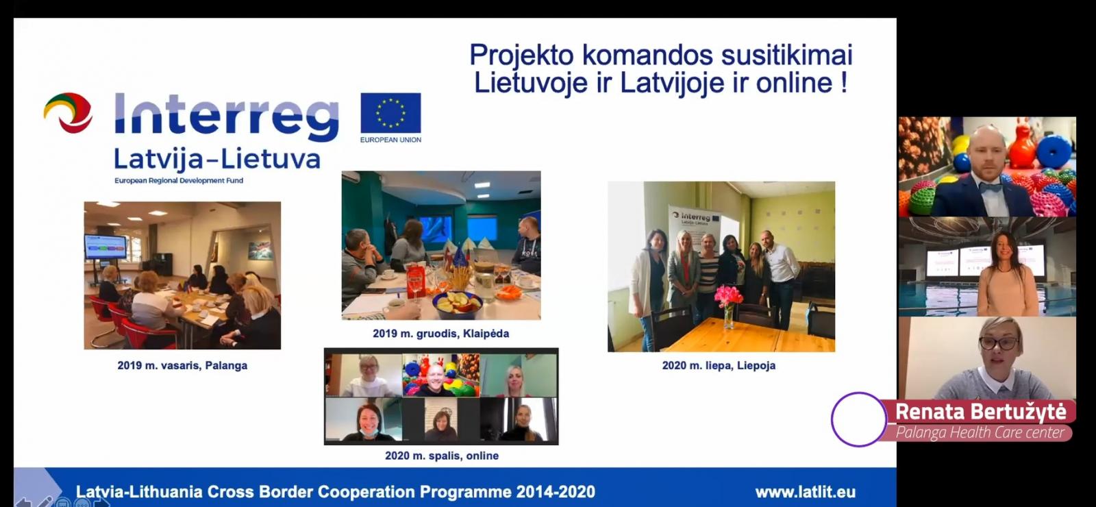 Interreg V-A Latvijas – Lietuvas pārrobežu sadarbības programmas 2014-2020 projekts LLI-336 
