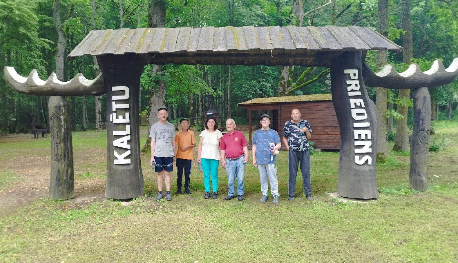 izbraukumā uz Kalētu meža parku
