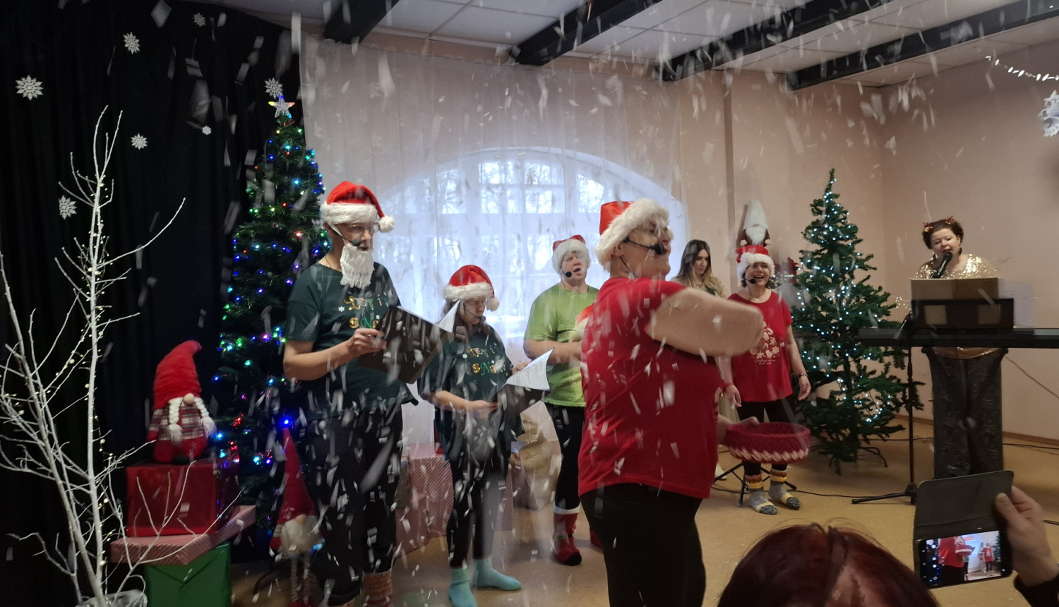 Ziemassvētku baltais prieks