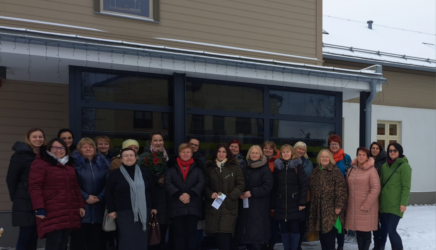 Valsts sociālās aprūpes centra "Kurzeme" darbinieki iepazīst Kurzemes reģionā deinstitucionalizācijas ietvaros tapušo infrastruktūru