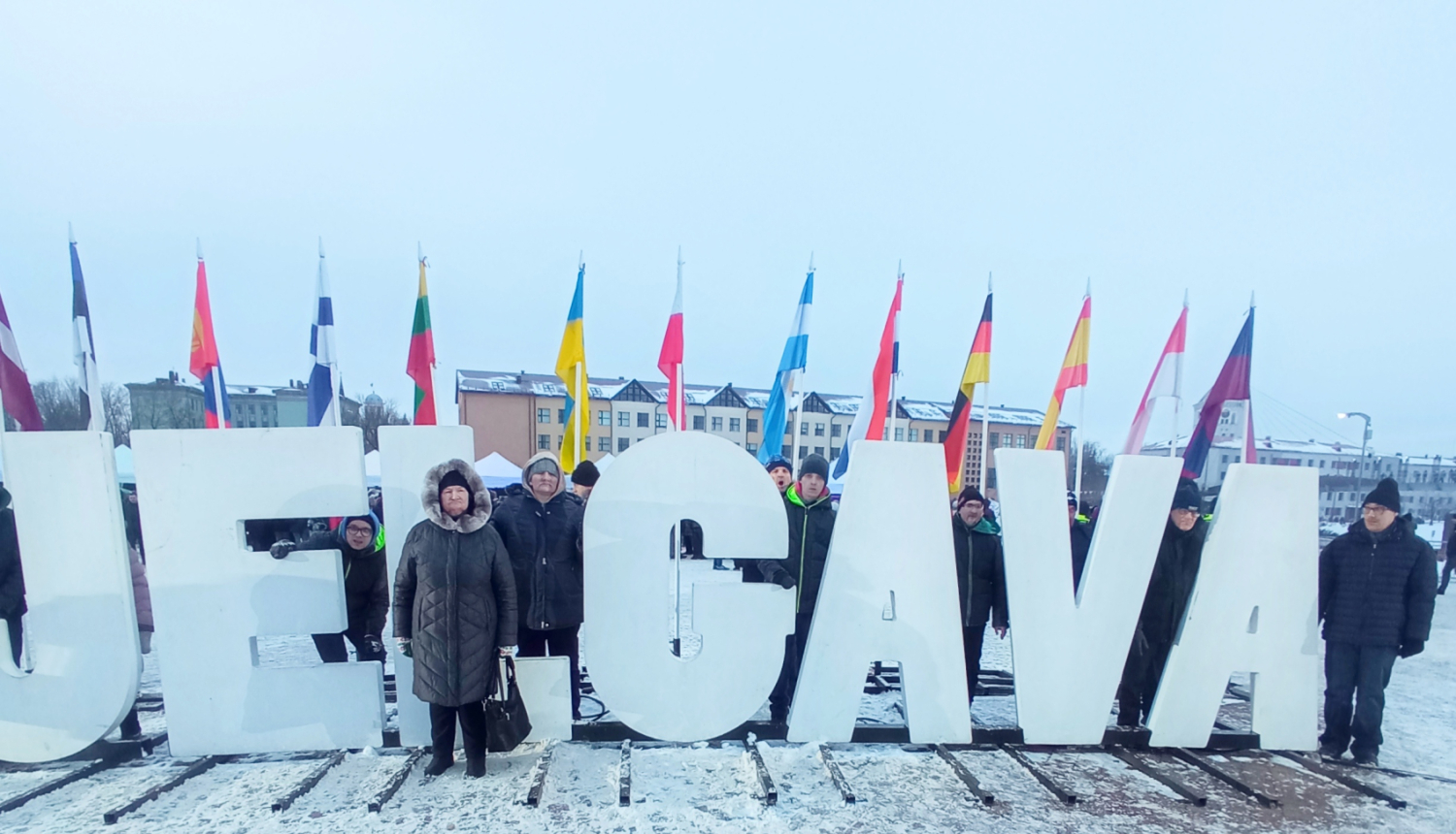 Ilūziju un ledus burvība Jelgavā