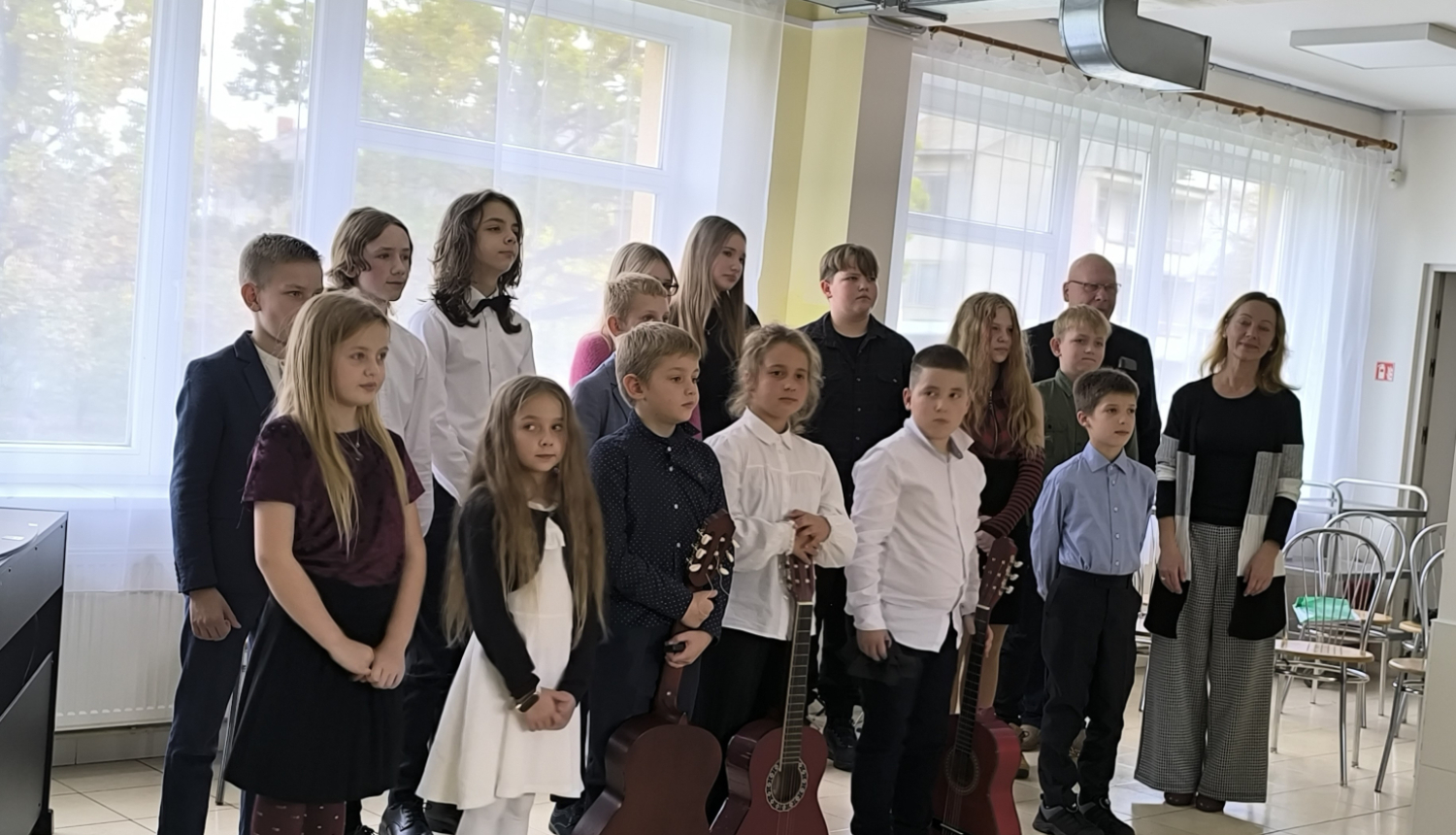 Ciemos Alsungas mūzikas skolas audzēkņi