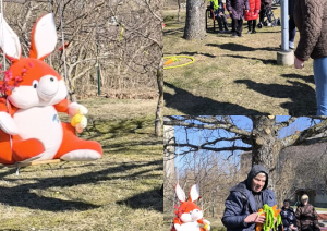 Lieldienu zaķa sagaidīšana “Gudeniekos” – rotaļas, šūpoles un prieka pilni mirkļi