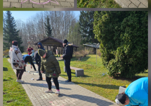 Mākslas plenērs “Dundagā” – radošums, sadarbība un pasakas “Trīs sivēntiņi” krāsās