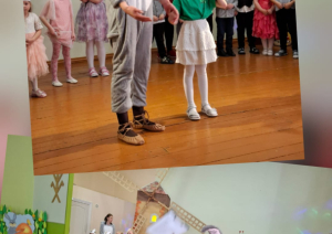 Filiālē “Iļģi” 8. aprīļa rītā, ar krāšņu koncertu viesojās  Durbes PII “Ābolītis” bērni