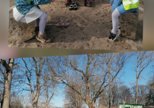 Filiālē “Iļģi” 8. aprīļa rītā, ar krāšņu koncertu viesojās  Durbes PII “Ābolītis” bērni